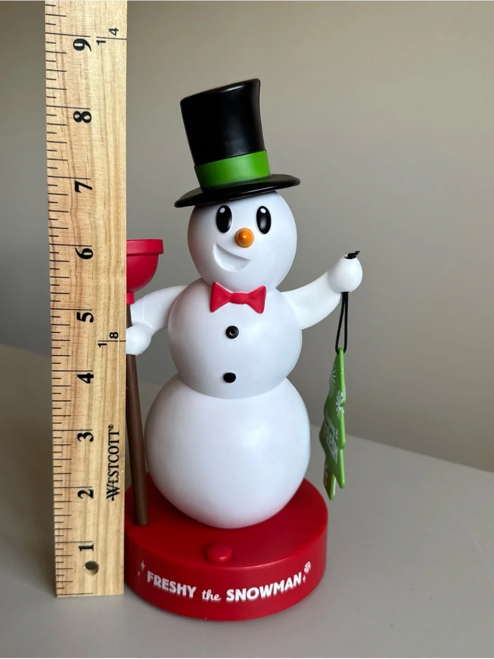 Hallmark Freshy Talking Snowman Bathroom Jokes 2025 Works